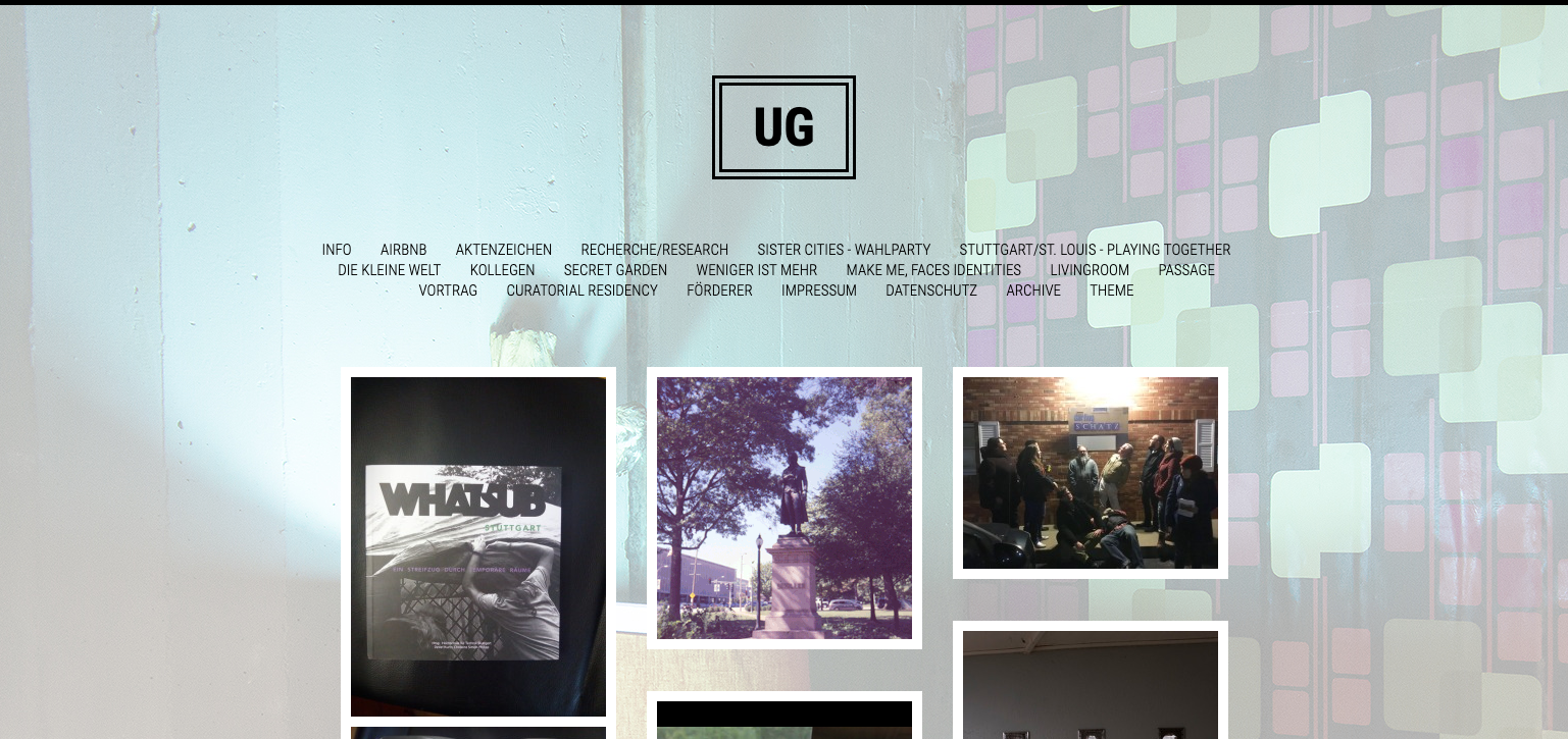 wednesday.graphics UG Zwischenraum für zeitgenössische Kunst – Logo, Plakat und Social Media